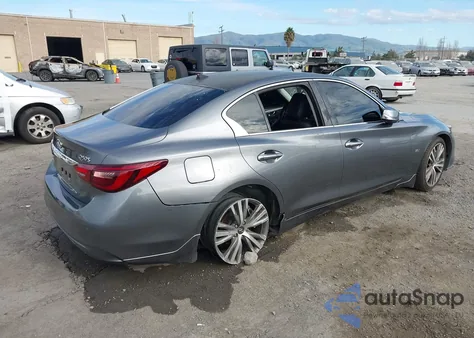 2018 Infiniti Q50 3.0T Sport z USA, uszkodzony, nr VIN JN1EV7AP9JM360893